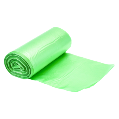 Мусорный пакет в рулоне зеленый [ПНД, 240 литров] в Волгограде