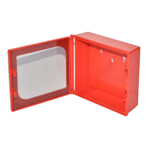 Ключница для 3 ключей Kibox 82301 с окошком из серого пластика