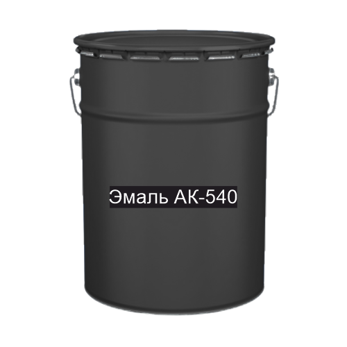 Краска для дорожной разметки Эмаль АК-540 черная