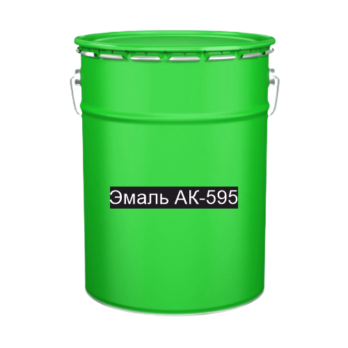 Краска для дорожной разметки Эмаль АК-595 зеленая